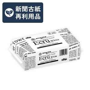 ペーパータオル 中判 200枚 ニューズ エクリュホワイト 200枚/袋×30 /業務用 まとめ買い キッチンペーパー 使い捨て 手拭きタオル ハンド タオル 【ケース売】