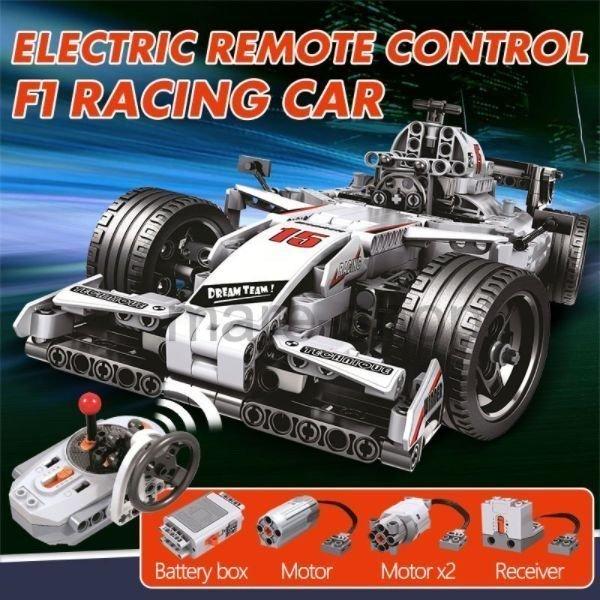 ブロック レゴ 互換 レゴ互換 テクニック F1 レーシングカー RC ラジコン 729ピース 玩具...