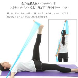 OHplus ヨガストレッチバンド 180cm...の詳細画像2