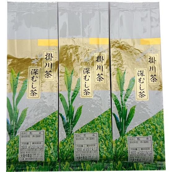 深蒸し茶　100ｇ　3本