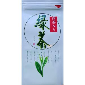 抹茶入り緑茶　100ｇ　1本｜ohsakaya-store