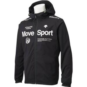 ウインドブレーカー メンズ 上 シャツ ジャケット デサント 保温 撥水 防風 ストレッチ ブラック...