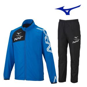 ウインドブレーカー上下セット メンズ ミズノ mizuno Lサイズ スポーツ 撥水 冬 防寒 防風 ブレスサーモ 25160｜ohshimasp