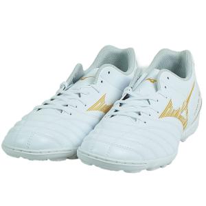 MIZUNO ミズノ モナルシーダ ネオ 3 SELECT AS サッカー トレーニングシューズ ホワイト×ゴールド サッカー用 幅広 ワイド トレシュー 人工芝 土 51054