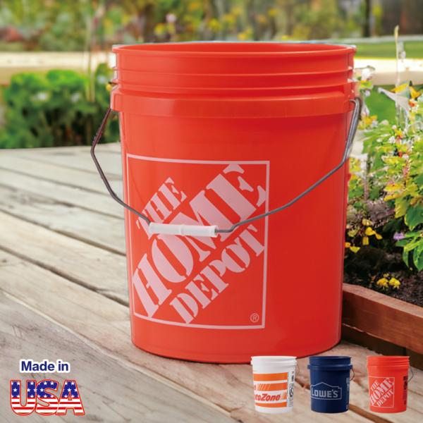 バケツ おしゃれ アメリカン アメリカン雑貨 用具入れ ゴミ箱 ごみ箱 アメリア製 アメリカンポップ...