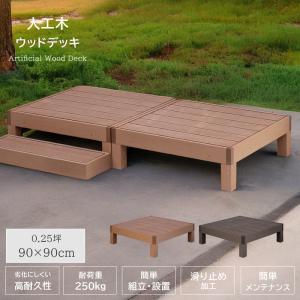 ウッドデッキ 人工木 90×90 人工木材 樹脂...の商品画像