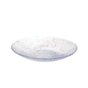ガラス食器 皿 マラケシュ チャージャープレート32cm シルバー ＃特選