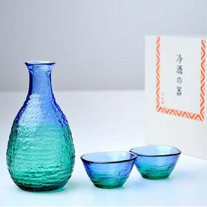日本酒グラスセレクション ちろり 冷酒の器ギフトセット : おいしい
