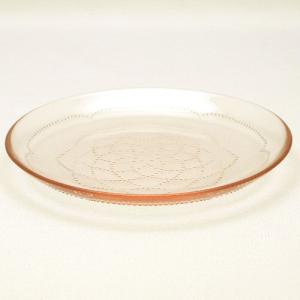 ガラス食器 皿 マラケシュ チャージャープレート32cm シルバー ＃特選