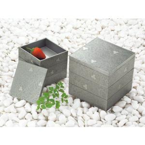 重箱 越前漆器 牡丹彫 漆塗り 三段重箱 19.9cm : おいしい