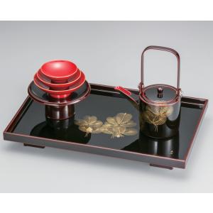 お正月用お屠蘇器セット　漆器　茶器セット　天然木　うるし塗装 楽天市場】屠蘇器 漆塗りの通販