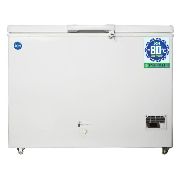 超低温冷凍庫　チェスト型ディープフリーザー　-80℃　162リットル　JCMCC-8162