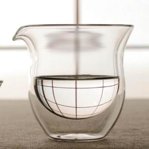 ガラス ダブルウォール片口 きよ-kiyo- 250ml （耐熱ガラス）TOMI