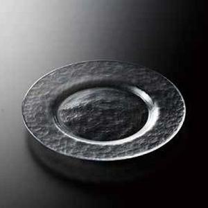 ヘリックス　31センチプレート（ブロンズ） IVV イタリア製 ガラスプレート 皿 HELIX ヘリックス 31cm