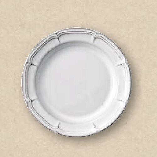 ラフィネ スモークホワイト 23.5cm リムプレート