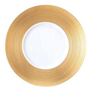 ガラス食器 皿 マラケシュ チャージャープレート32cm シルバー ＃特選