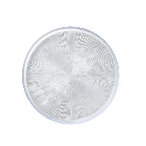 ガラス食器 皿 マラケシュ チャージャープレート32cm シルバー ＃特選