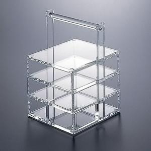 重箱 越前漆器 牡丹彫 漆塗り 三段重箱 19.9cm : おいしい