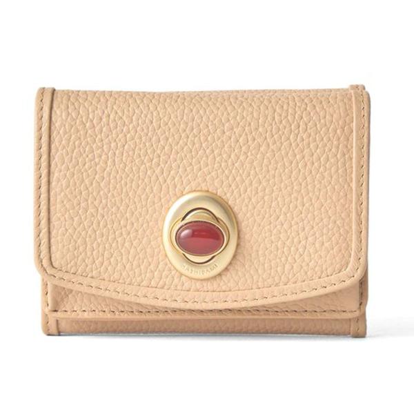 Hashibami(ハシバミ) HASHIBAMI Gem Stone Mini Wallet [天...