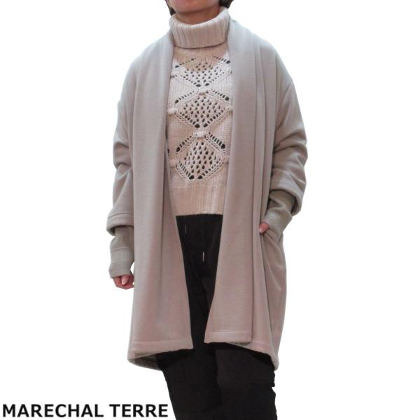 30%OFF SALE(セール) MARECHAL TERRE(マルシャルテル)ショールカーディガン...