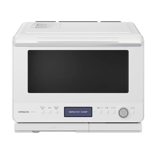 日立 過熱水蒸気 オーブンレンジ ヘルシーシェフ 30L MRO-W1C W フロストホワイト 熱風...