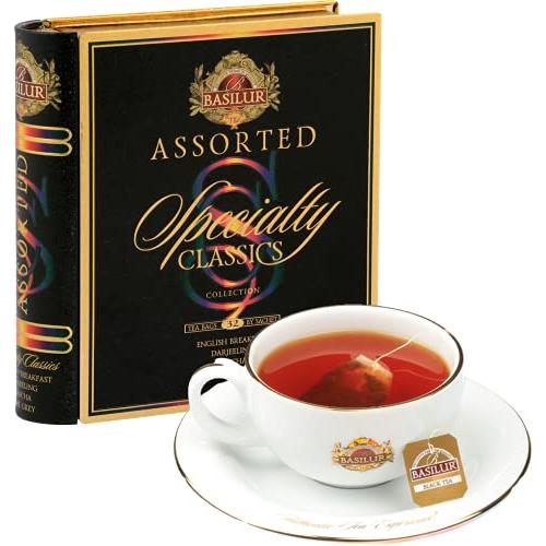 BASILUR 【ギフト】紅茶 バシラーティー スペシャルティクラシックアソートブック 4種(イング...