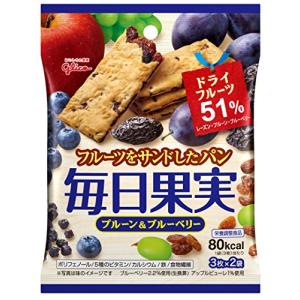 江崎グリコ 毎日果実 6枚×10個 栄養補助食品