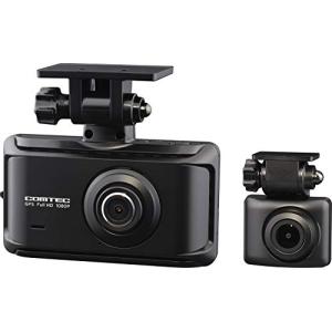コムテック ZDR043 ドライブレコーダー 前後2カメラ 前後200万