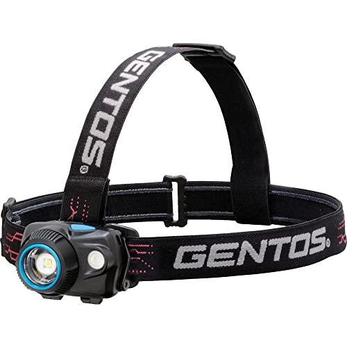 GENTOS(ジェントス) LED ヘッドライト USB充電式(専用充電池/単4電池) 強力 580...