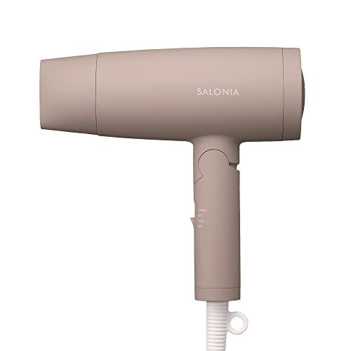 SALONIA サロニア スピーディーイオン ドライヤー 大風量 速乾 軽量 マイナスイオン ヘアド...