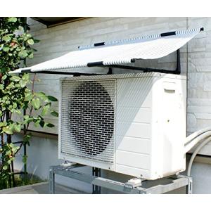 第一ビニール エアコン室外機用日よけのシート 幅102cm×奥行62cm×高さ22cm