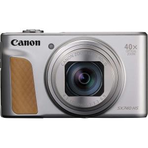 新品Canon コンパクトデジタルカメラ PowerShot SX740 HS シルバー 光学40倍ズーム/4K動画/Wi-Fi対応 PSSX740HSSL｜おいで屋社中