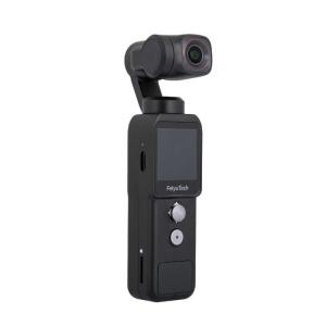 新品Feiyu Pocket 2 カメラ付き小型3軸ハンドヘルドジンバル 4K 130°広角レンズ搭載 スマホ連動可能 コンパクト 超軽量