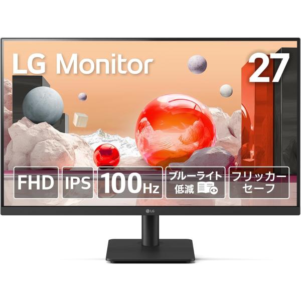 新品 LG PCモニター 27MS500-B 27インチ /アンチグレア/IPS/1920×1080...