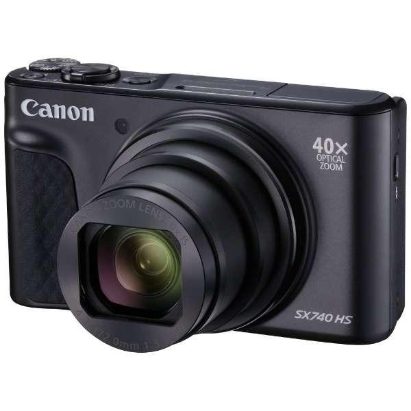 新品 Canon コンパクトデジタルカメラ PowerShot SX740HSBK ブラック 光学4...