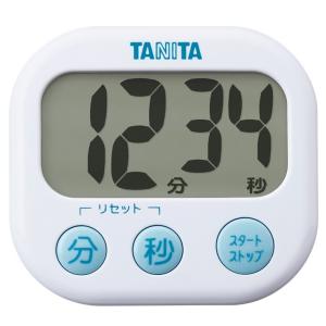 【送料無料】タニタ製　デジタルタイマーでか見えタイマー　TD-384 （ホワイト）1台｜oideyaoosaka