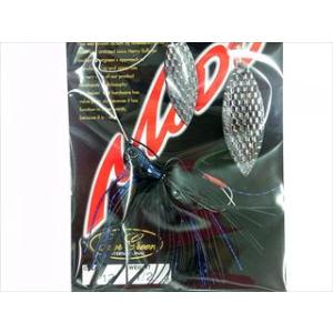 エバーグリーン DゾーンTG 1/2oz　ダブルウイロー　012スーパーブラック(F/R:ガンメタ)
