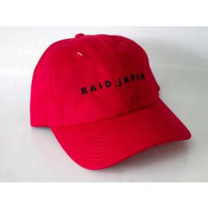 レイドジャパン　RJ DAD HAT 2018　(RJダッドハット2018)　レッド｜oikawa