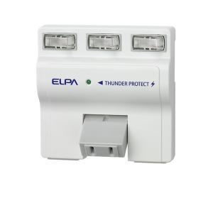 ELPA 耐雷サージ 独立スイッチ付タップ（3個口） A-S500B(W)