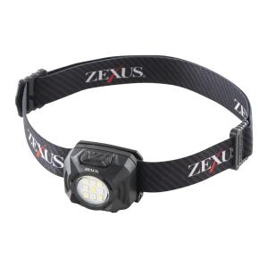 冨士灯器 ZEXUS(ゼクサス) LEDライト ZX-R30 充電式 最大400ルーメン メインLED点灯時間:最大8時間 白/赤色｜北村商会