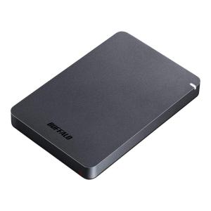 BUFFALO（バッファロー） 外付けHDD ブラック [ポータブル型 /2TB] HD