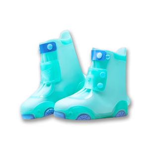 子供用防水シリコン靴カバー、滑り止め、耐摩耗性お手入れが簡単再利用可能、折りたたみ式靴カバー雨や泥に適しています｜oioioi