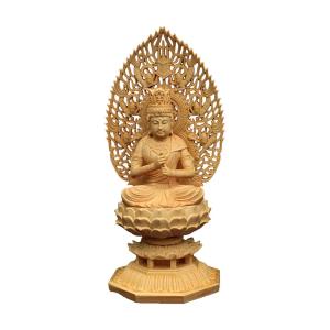 不動明王 大日如来 弘法大師 真言宗三尊 三開仏 木彫り ツゲ製 wxn10172-01.jpg