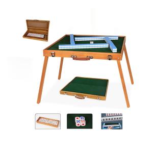 麻雀セット 折りたたみ式麻雀卓付き ミニ 麻雀牌 26mm