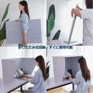 卓上間仕切り、防音ブース 防音ボックス パーソ...の詳細画像4
