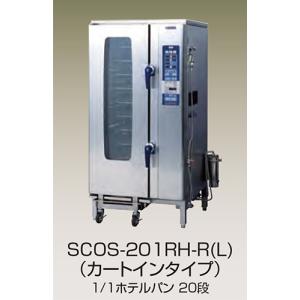 幅920 奥行840 ニチワ電機 電気スチームコンベクションオーブン カートインタイプ SCOS-201RH｜oishii-chubou