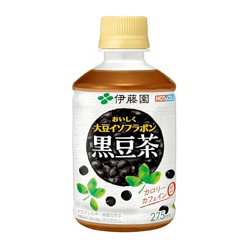 伊藤園 黒豆茶 おいしく大豆イソフラボン 275ml×24本 (レンチン対応)