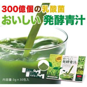 おいしい発酵青汁 日本自然発酵 (3g×30包...の詳細画像1