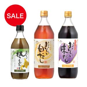 おいしい酢 955ml×2本 根こんぶだし 500ml×1本 日本自然発酵 計3本