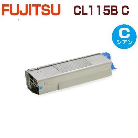FUJITSU対応　リサイクルトナーカートリッジ　CL115B シアン　XL-C2340　XLC23...